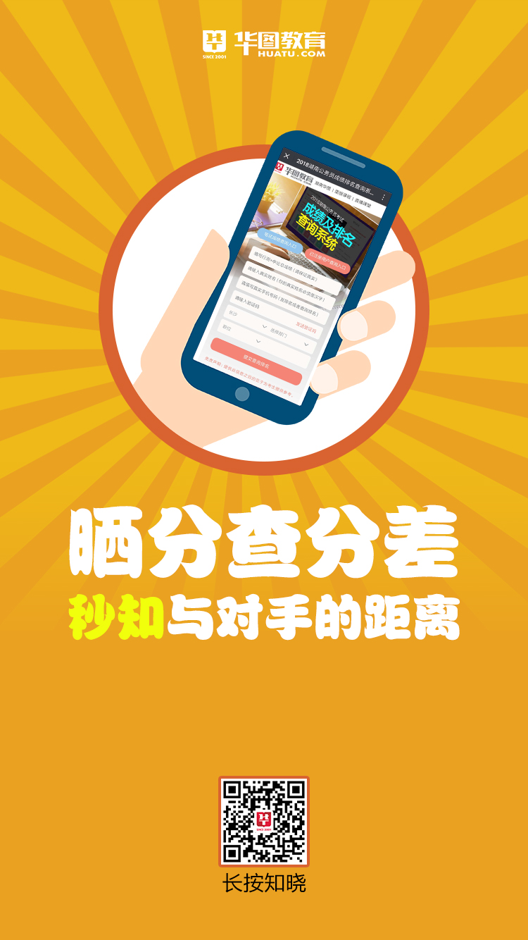2024湖南公务员考试成绩查询入口
