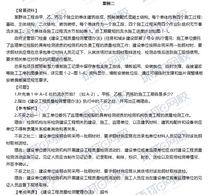 2023 二建建筑实务真题及答案解析，考后估分必看
