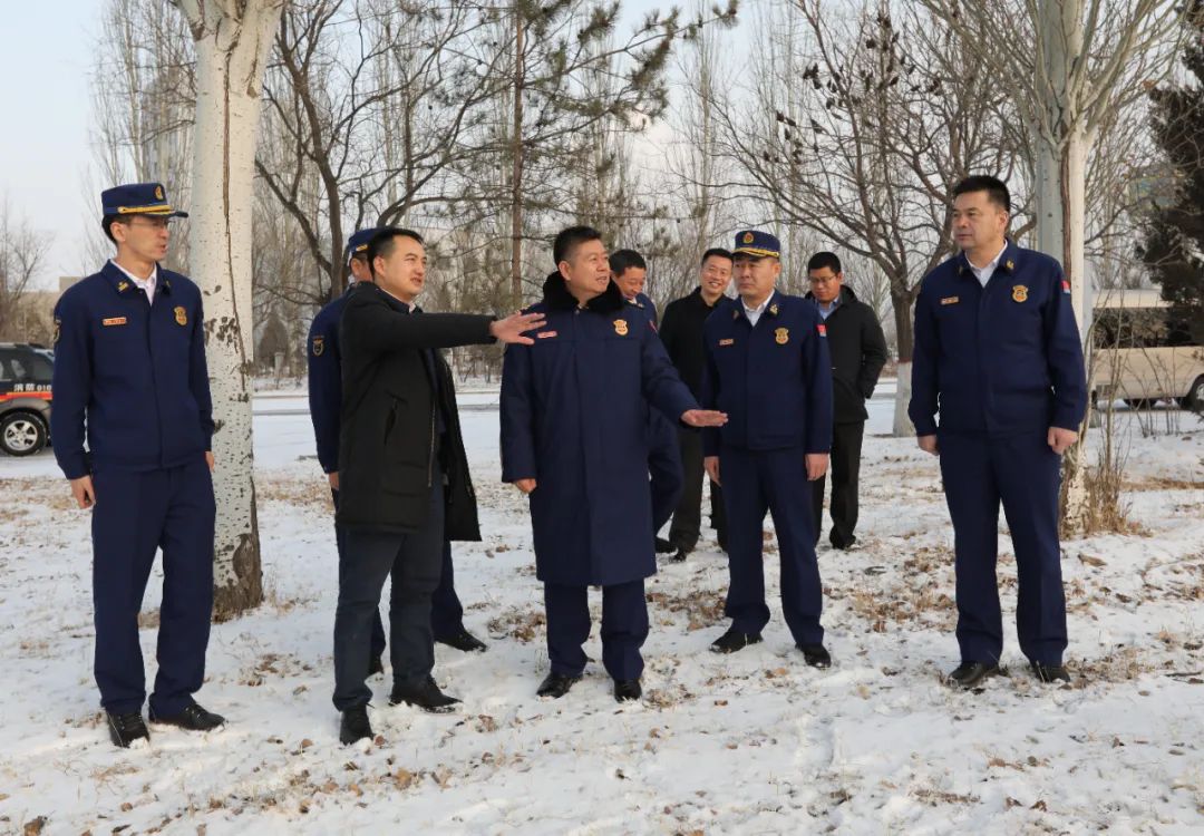 李俊丰总队长赴呼和浩特市托克托县调研指导消防工作图3