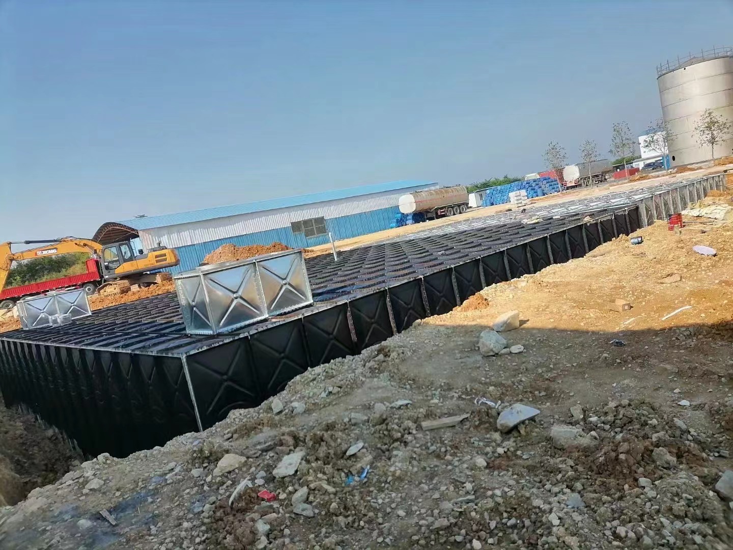 地埋式箱泵一体化用途广泛，不锈钢消防水箱优势众多图2
