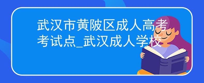 武汉市黄陂区成人高考考试点_武汉成人学校