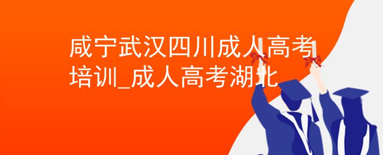 咸宁武汉四川成人高考培训_成人高考湖北