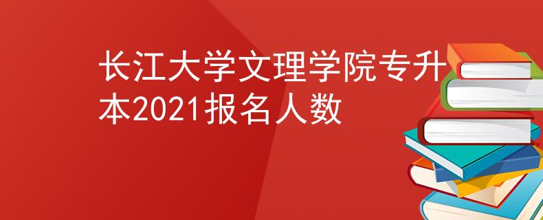 长江大学文理学院专升本2021报名人数
