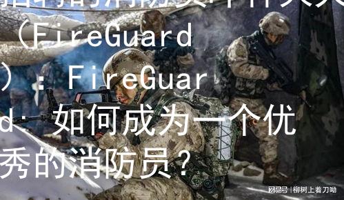 招聘的消防员咋样灭火（FireGuard）：FireGuard: 如何成为一个优秀的消防员？